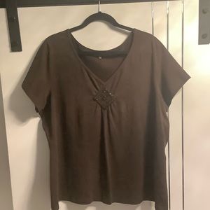 💜3/30 Plus size 2X Penningtons/Additionelle Top